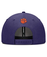 Nike Men's Purple Clemson Tigers Rise Practice Adjustable Hat