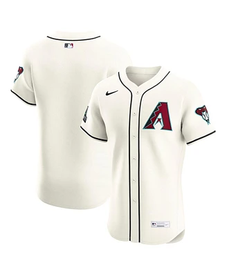 Nike Men's Cream Arizona Diamondbacks Home Elite Jersey