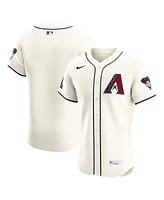 Nike Men's Cream Arizona Diamondbacks Home Elite Jersey