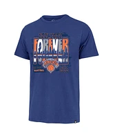 '47 Brand Men's Blue New York Knicks Super Regional Franklin T-Shirt