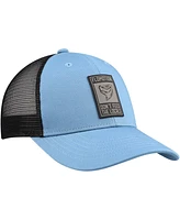 Flomotion Men's Light Blue/Black Infested Trucker Adjustable Hat