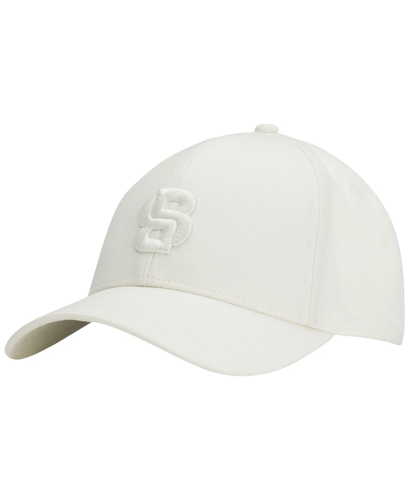 Boss by Hugo Boss Men's Monogram Cotton-Twill Hat