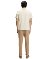 Boss by Hugo Men's Mercerized Italian Cotton Regular-Fit Polo Shirt