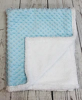 3 Stories Trading Baby Mode Signature Infant Popcorn Mink Sherpa Blanket