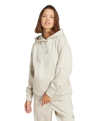 adidas Women's Drawcord Adjustable Kangaroo Pocket Jacket