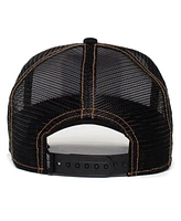 Goorin Bros. Men's White/Black the King Trucker Adjustable Hat