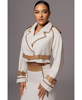 Jluxlabel Mikaela Contrast Jacket