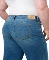 Seven7 Plus Featherweight Wide Leg Jeans