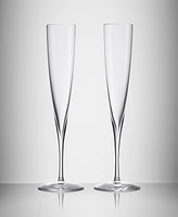 Waterford Elegance Trumpet Flute Glasses, Set of 2