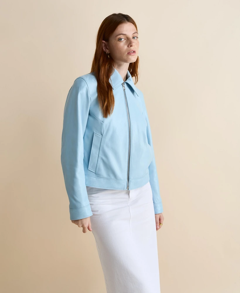 Furniq Uk Women's Leather Jacket, Created For Macy's