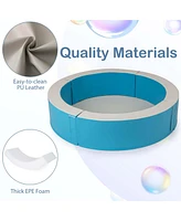 44.5" x 10" Baby Ball Pit Detachable Foam with 50 Colorful Ocean Balls