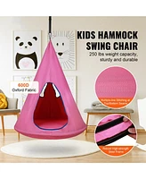 Slickblue Toddler Nest Swing Chair with Adjustable Rope for Indoor and Outdoor Hanging Use
