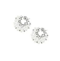Sohi Pellet-Swirl Drop Earrings