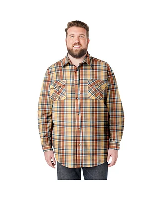 KingSize Men's Big & Tall Signature Plaid Flannel Shirt