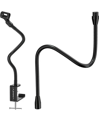 ZealSound Microphone Gooseneck Stand H1 and T19-us Black Bundle