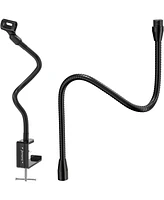 ZealSound Microphone Gooseneck Stand H1 and T19-us Black Bundle