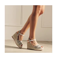 Empuria Canvas Espadrille Sandal Wedges