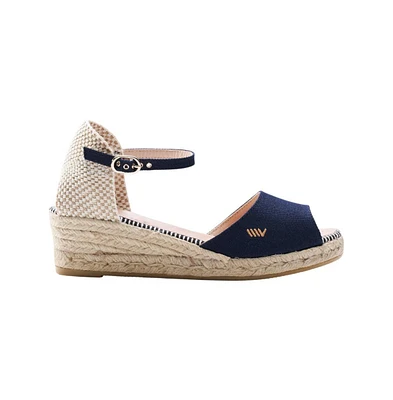 Cavall Canvas Espadrille Sandal Wedges