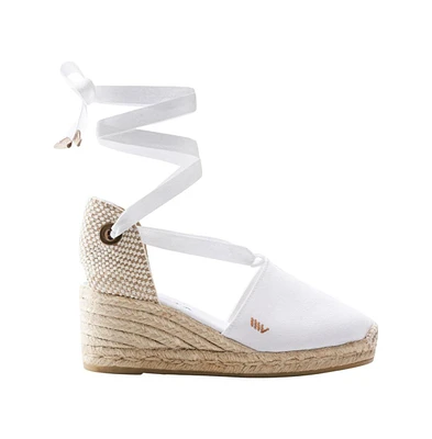 Escala Limited Edition Canvas Espadrille Wedges