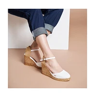 Satuna Limited Edition Canvas Espadrille Wedges