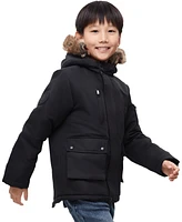 Rokka&Rolla Big Boys Parka Jacket with Insulated Hood