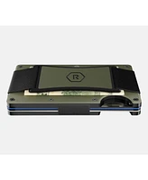 The Ridge Men's Ridge Wallet - Matte Olive - Money Clip