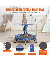 Slickblue Trampoline for Kids Foldable Mini Toddler Indoor Outdoor