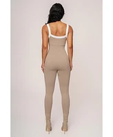Jluxlabel Core Ribbed Jumpsuit