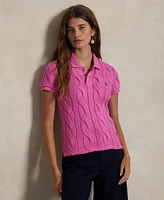Polo Ralph Lauren Women's Cable-Knit Cotton Shirt