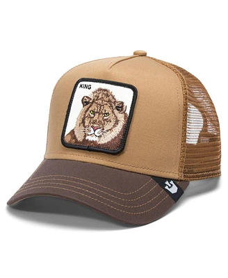 Goorin Bros. Men's Tan/Brown the King Trucker Adjustable Hat