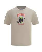 Freeze Max Men's Tan Batman Comics Olde English T-Shirt