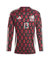 Adidas Men's Guillermo Ochoa Burgundy Mexico National Team 2024 Home Replica Player Long Sleeve Jersey