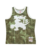 Mitchell & Ness Men's Vince Carter Camo Toronto Raptors Hardwood Classics 1998/99 Ghost Green Swingman Jersey