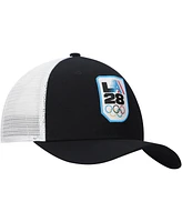 Nike Men's Black LA28 Rise Trucker Adjustable Hat