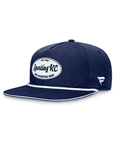 Fanatics Men's Navy Sporting Kansas City Iron Golf Snapback Hat
