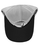 Checkered Flag Sports Women's Gray/White Nascar Pit Box Adjustable Trucker Hat