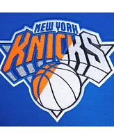Pro Standard Men's Blue New York Knicks Split Logo Pullover Hoodie