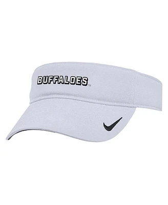 Nike Men's White Colorado Buffaloes 2025 On-Field Ace Performance Adjustable Visor Hat