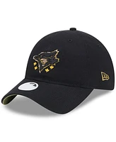 New Era Women's Black Toronto Blue Jays 2024 Armed Forces Day 9TWENTY Adjustable Hat