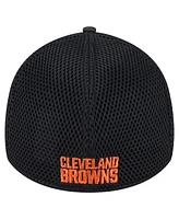 New Era Men's Black Cleveland Browns Active Camo 39THIRTY Flex Hat