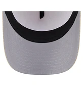 New Era Men's Beige Athletics Cotton Weave M-Crown A-Frame 9FORTY Adjustable Hat