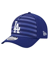 New Era Men's Royal Los Angeles Dodgers American Flag 9FORTY M-Crown A-Frame Adjustable Hat