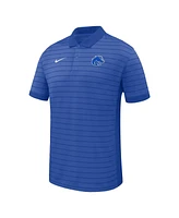 Nike Men's Royal Boise State Broncos 2025 Early Season Coaches Sideline Victory Stripe Performance Polo Shirt