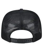 New Era Men's Navy/Black New York Jets Adventure Drinks Pattern 9SEVENTY Stretch-Snap Hat