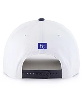 '47 Brand Men's White Kansas City Royals Patriotic Overhand Hitch Adjustable Hat