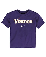 Nike Toddler Purple Minnesota Vikings Wordmark T-Shirt