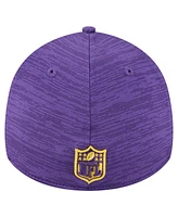 New Era Men's Purple Minnesota Vikings Stripes 39THIRTY Flex Hat