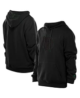 New Era Men's Black Boston Celtics Tonal Color Pop Premium Pullover Hoodie