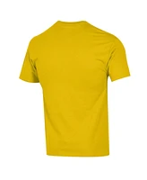 Champion Men's Maize Michigan Wolverines Arch Over Logo T-Shirt