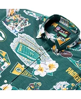 Reyn Spooner Men's Green Bay Packers Scenic Button-Down Shirt